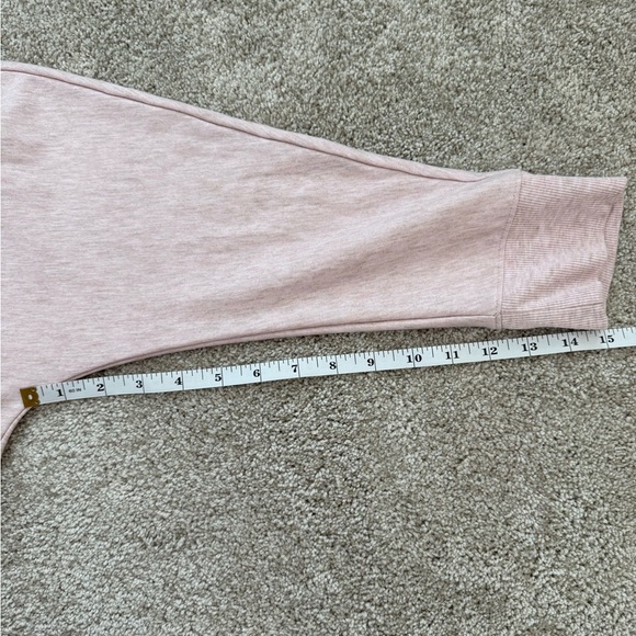 Haven Well Within Tunic Cowl Neck 3/4 Sleeve Pink Sweatshirt Size Small - Picture 11 of 11